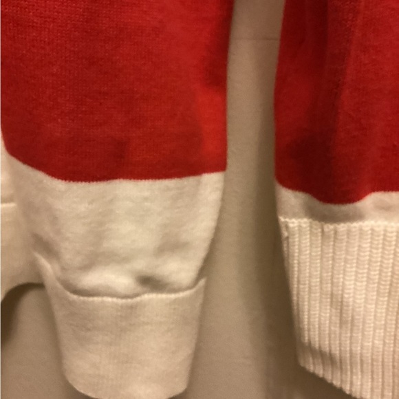 Nautical Ladies Red & White Striped Sweater XXL - Picture 6 of 10